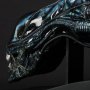 Alien Warrior Head Blue