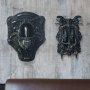 Alien Warrior Head Trophy 3D Wall Art