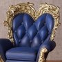 Original Character: Parts For Pardoll Babydoll Antique Chair Indigo