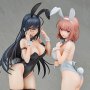 Original Character: Aoi Black Bunny & Natsume White Bunny (Ikomochi)