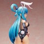 Aqua Bare Leg Bunny