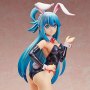 Aqua Bare Leg Bunny