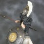 Athena Greek Goddess of Wisdom and War Black Armor (studio)