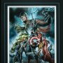 Marvel: Avengers Earth’s Mightiest Heroes Art Print Framed (Adi Granov)
