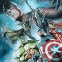 Avengers Earth’s Mightiest Heroes Art Print (Adi Granov)