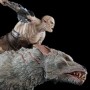 Azog The Defiler On Warg (studio)