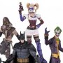 Batman Arkham Asylum: Batman, Joker, Harley Quinn And Scarecrow 4-PACK
