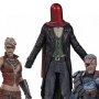 Batman Arkham Origins: Copperhead,Joker As Red Hood And Deathstroke 3-PACK