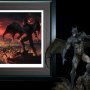 Batman Gotham Nightmare Art Print (Fabian Schlaga)