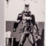 Batman Hazmat Suit Line Art Gold Label