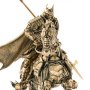 Batman Shogun Samurai Pewter Gilt