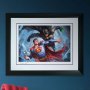 Batman Vs. Superman Art Print (Alex Pascenko And Ian MacDonald)