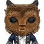 Beauty And The Beast: Beast Flocked Pop! Vinyl (Hot Topic)