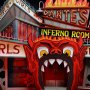 Beetlejuice Trenchcoat With Spikes Ultimate & Dante's Inferno Room Diorama Set Deluxe