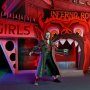 Beetlejuice Trenchcoat With Spikes Ultimate & Dante's Inferno Room Diorama Set Deluxe