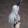 Black Heart Bare Leg Bunny