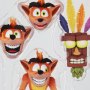 Crash With Aku Aku Mask Ultra Deluxe