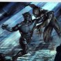 Black Panther Vs. Erik Killmonger Art Print (Adi Granov)