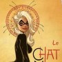 Le Chat Noir-The Black Cat Art Print (J. Scott Campbell)