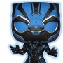 Black Panther: Black Panther Blue Glow Pop! Vinil (Walmart)