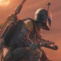 Boba Fett Dead Or Alive Art Print (Jerry Vanderstelt)