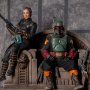 Boba Fett & Fennec Shand On Throne Deluxe