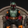 Star Wars-Mandalorian: Boba Fett On Throne Deluxe