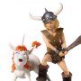 Dungeons & Dragons: Bobby The Barbarian And Uni Battle Diorama