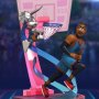 Bugs Bunny & Lebron James D-Stage Diorama