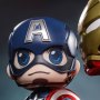 Captain America And Iron Man MARK 45 Cosbaby 2-SET