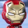 Captain America And Iron Man MARK 46 Metallic Color Cosbaby
