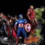 Captain America Battle Of New York Battle Diorama