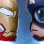 Captain America And Iron Man MARK 46 Cosbaby L