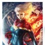 Captain Marvel Art Print (Stanley Lau)