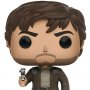 Star Wars-Rogue One: Captain Casian Andor Brown Jacket Pop! Vinyl (Target)