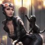 DC Comics: Catwoman All Tied Up Art Print (Kendrick Lim)