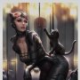 Catwoman All Tied Up Art Print (Kendrick Lim)