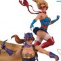 Batgirl And Supergirl Celebration