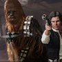 Han Solo and Chewbacca