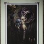 Court Of Dead: Cleopsis Unmasked Art Print Framed (Steve Argyle)