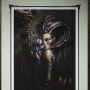 Court Of Dead: Cleopsis Unmasked Art Print Framed (Steve Argyle)