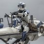 Star Wars-Clone Wars: Clone Trooper Heavy Weapons & BARC Speeder With Sidecar