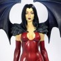 Dark Ivory Red Dress (studio)