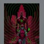 Daredevil And Elektra Glow In The Dark Art Print (Hoi Mun Tham)