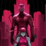 Daredevil And Elektra Glow In The Dark Art Print (Hoi Mun Tham)