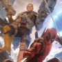 Deadpool & Cable Art Print (Alex Garner)