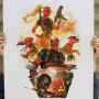 Marvel: Deadpool Corps Art Print (Dave Wilkins)