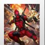 Deadpool Heat-Seeker Art Print (Derrick Chew)