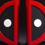 Deadpool Logo Bookends