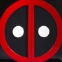 Deadpool Logo Bookends